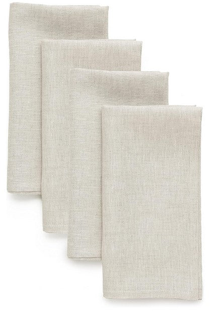 Neutral Linen Napkins for Elevated Hosting