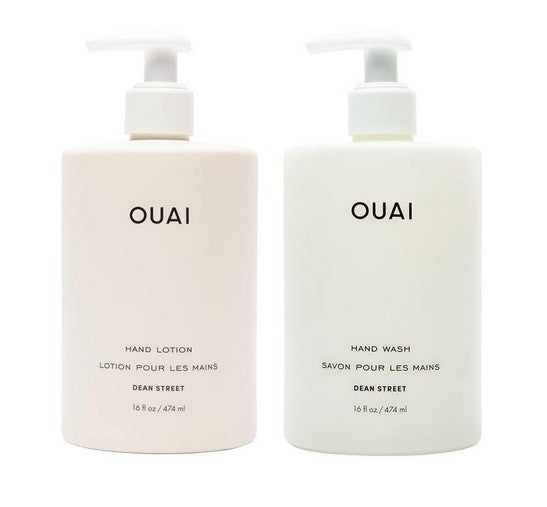 Powder room hand soap and lotion set for the host who has everything