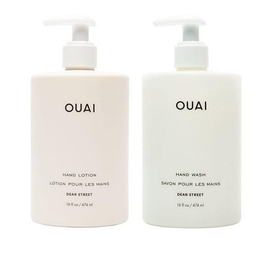 Powder room hand soap and lotion set for the host who has everything