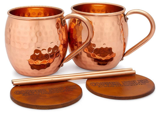 Copper Mugs - Moscow Mules